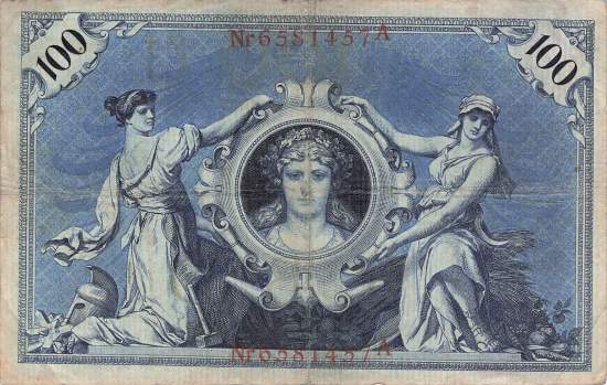 100 Mark 1905 Ro23b U/A